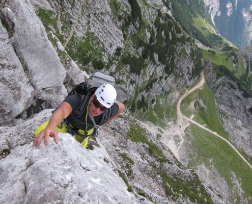 Alpinklettern Alpspitze