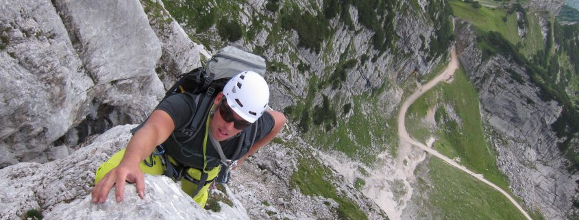 Alpinklettern Alpspitze