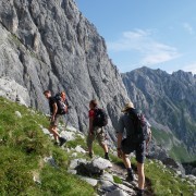 Klettern auf der Zugspitze