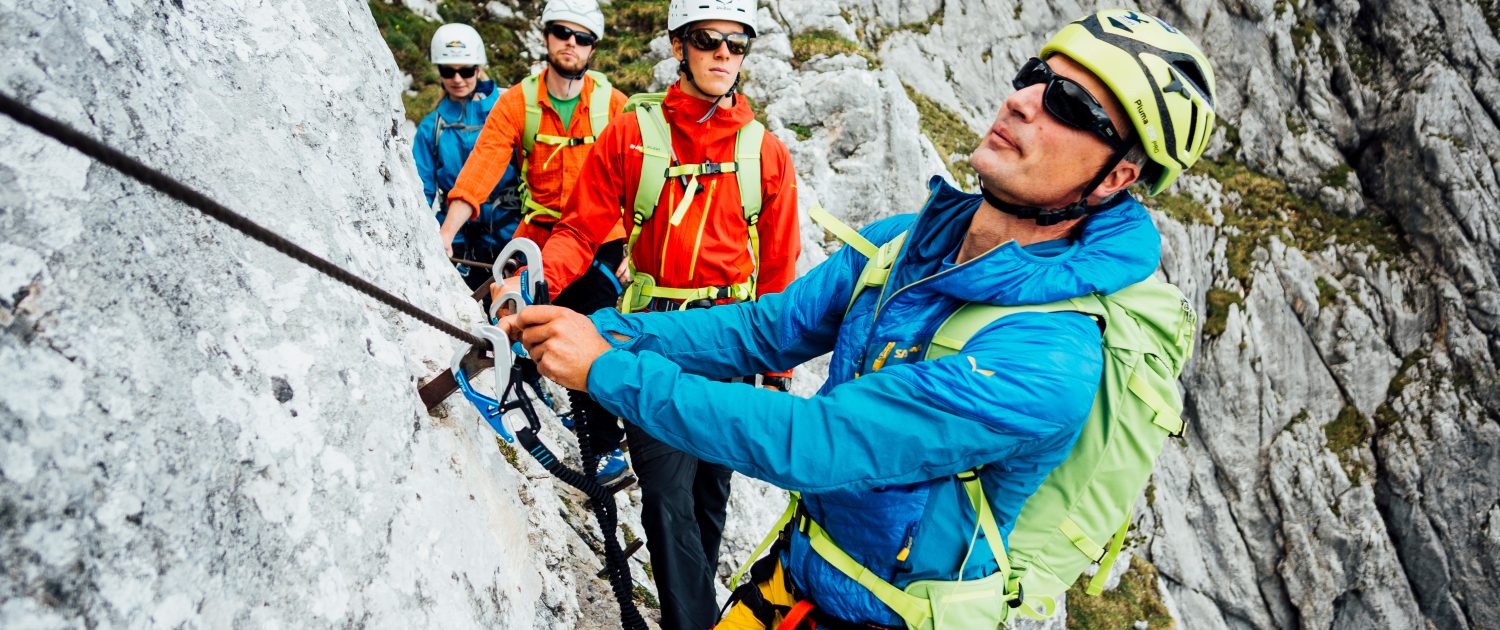 Klettersteigführung auf die Alpspitze