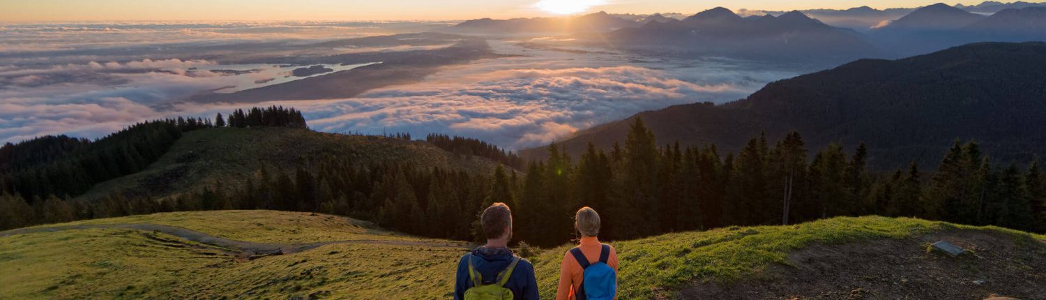 Ausblick auf umgebende Bergwelt