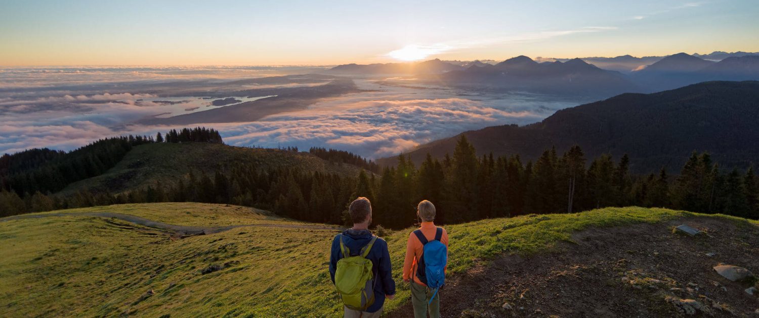 Ausblick auf umgebende Bergwelt