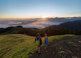 Ausblick auf umgebende Bergwelt