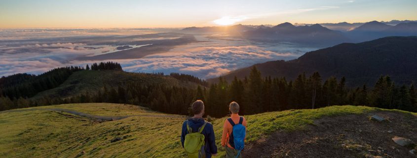 Ausblick auf umgebende Bergwelt