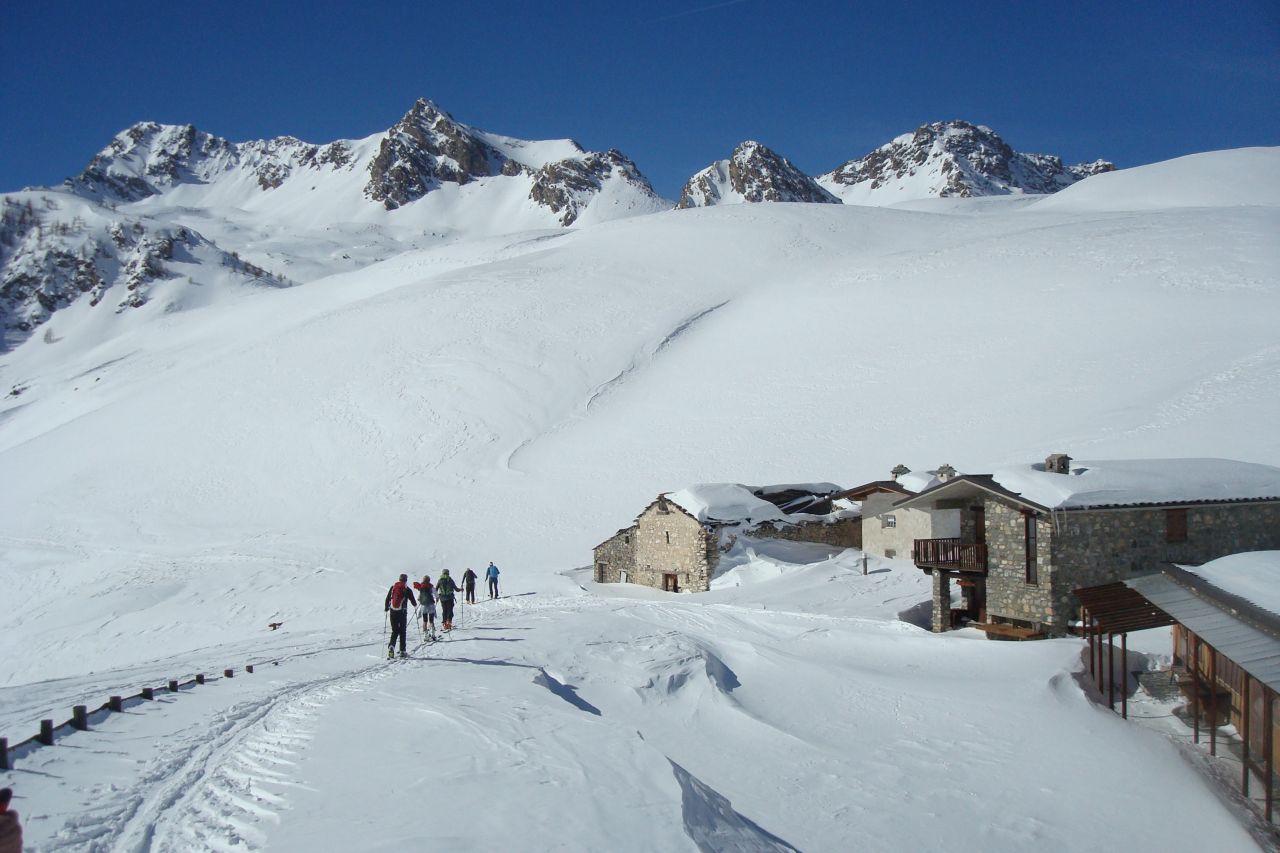 Skitouren Valle Maira Piemont Skitourenparadies für Feinschmecker