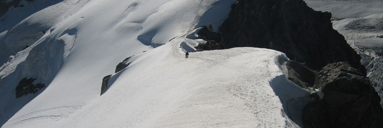 Allalinhorn & Strahlhorn 4000er Gipfel in den Westalpen für Einsteiger