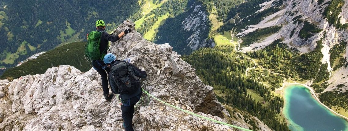 Spektakuläre Überschreitung der Ehrwalder Sonnenspitze