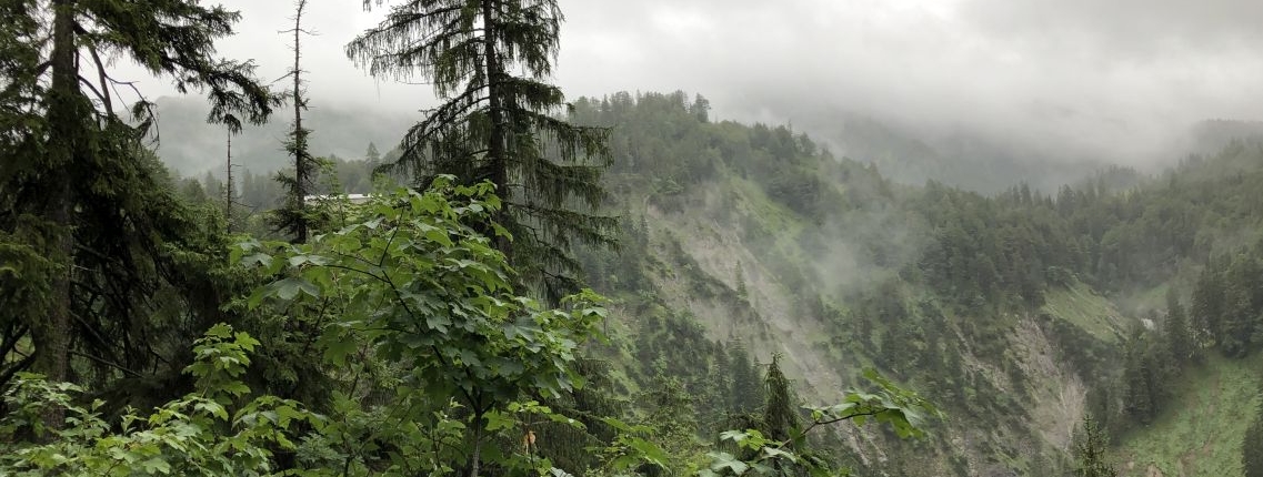 Mystische Stimmung auf der Alpenüberquerung Tegernsee-Sterzing