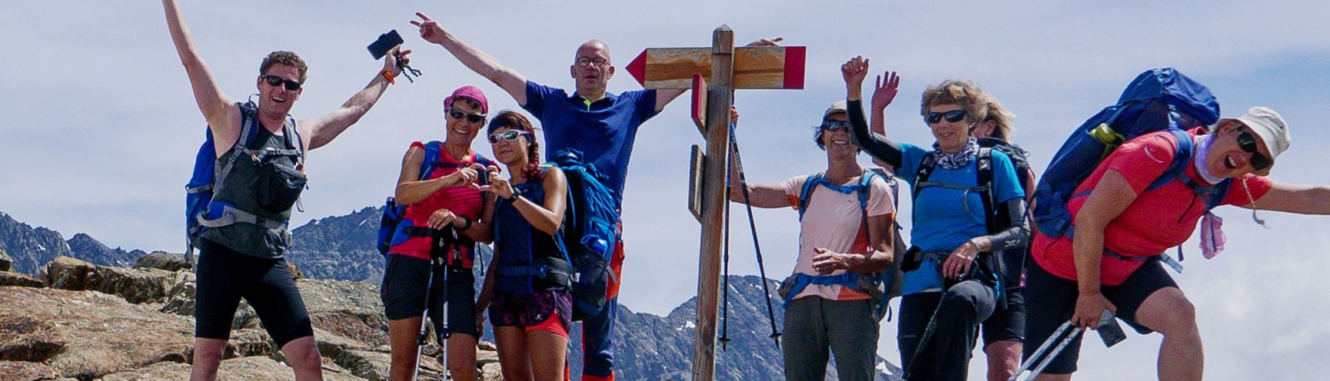 Pure Freude bei der Alpenüberquerung Meran Molvenosee