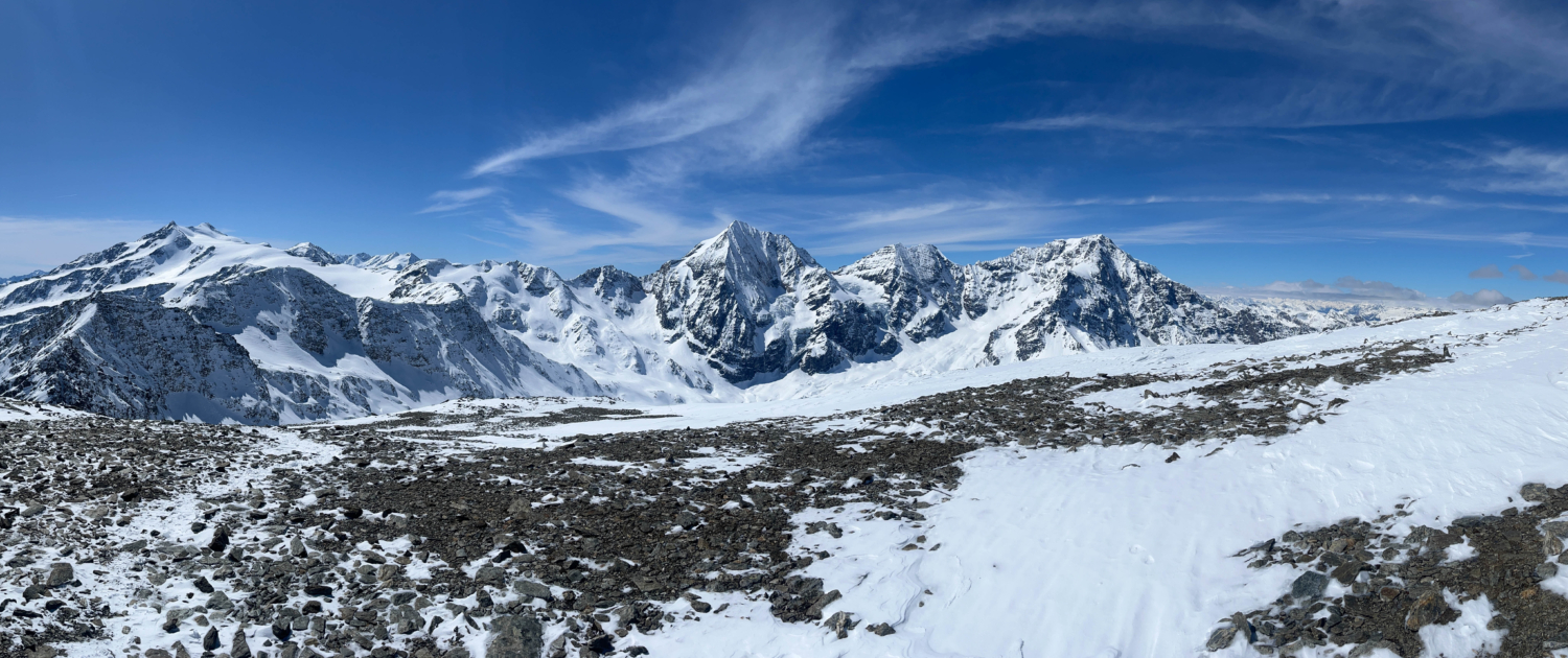 Orlergebiet Gipfelpanorama