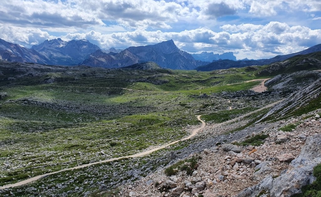Weitblicke in den Dolomiten